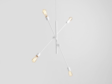 Lampa wisząca TWIGO 4 - biały