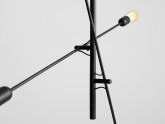 Lampa wisząca TWIGO 4 - czarny