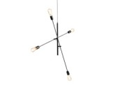 Lampa wisząca TWIGO 4 - czarny