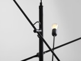 Lampa wisząca TWIGO 6 - czarny